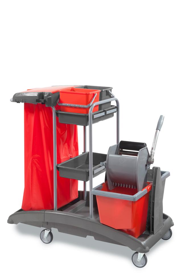 Carrello Idea Top 13 con pressa Elparoll
