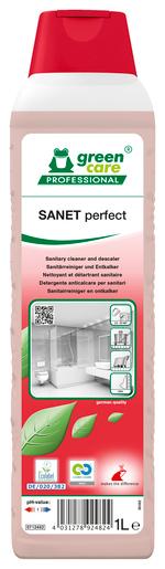 Sanet Perfect detergente disincrostante sanitari flac. 1lt. - 10 fl x ct