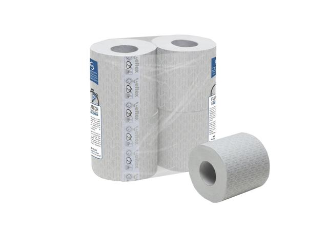 Carta igienica rotolo fascettata idrosol. - 2 v 20 M 180 str - 4 pz x cf - 10 cf x ct