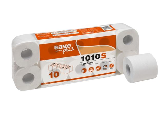 Carta igienica rotolo Save T-75 - 2 v 17,6 M 160 str - 10 pz x cf - 12 cf x ct