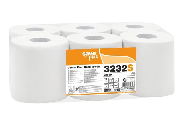 Asciugamano a rotolo EC Save - 2 v 108 M - 6 pz x ct