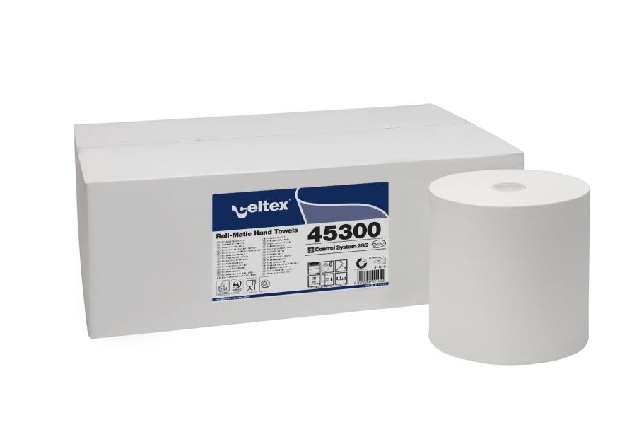 Asciugamano a rotolo autocut MegaMini C E-Control - 2 v 285 M - 6 pz x ct