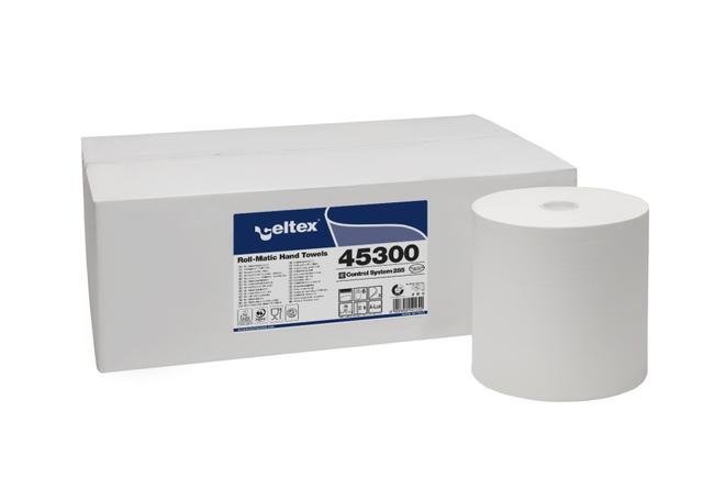 Asciugamano a rotolo autocut MegaMini C E-Control - 2 v 285 M - 6 pz x ct