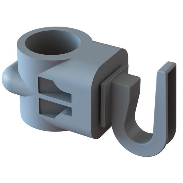 Gancio porta paletta per tubo diam.20