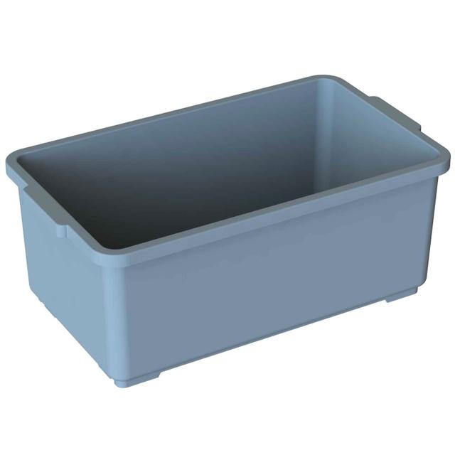 Vasca da 18 lt con tassello grigio