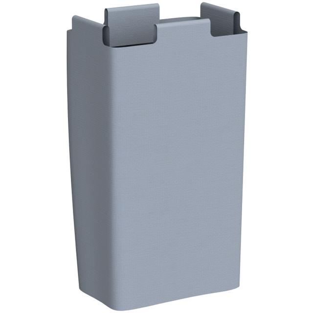 Copertura sacco con cerniera misura grande Grigio