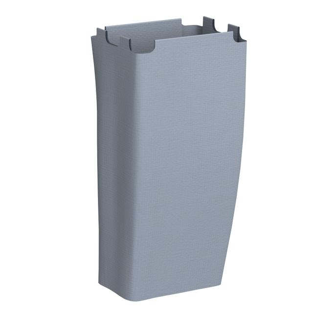 Copertura sacco con cerniera misura piccolo Grigio