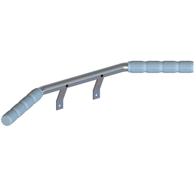 Impugnatura inox manopole grigie carrello Microrapid