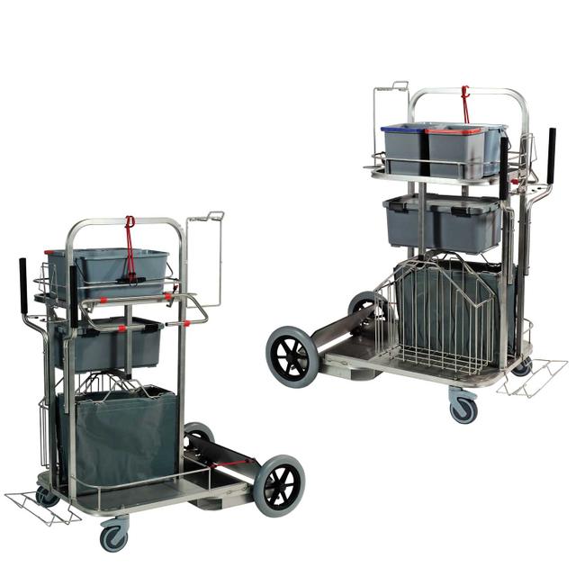 Carrello I-Robot inox