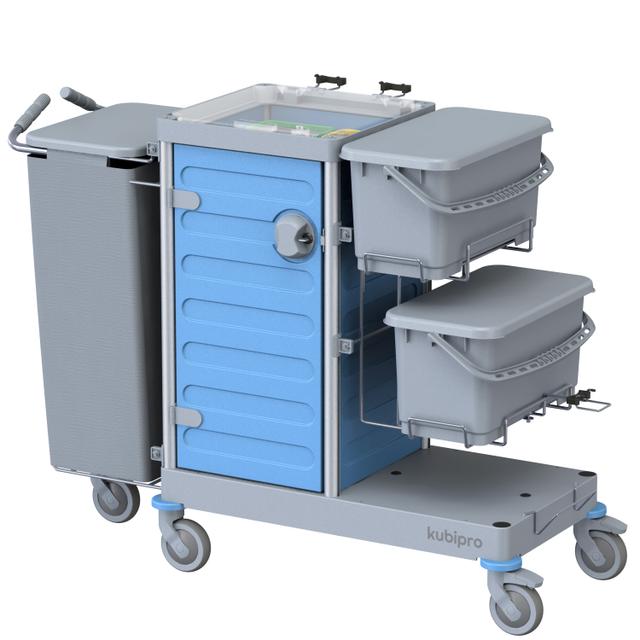 Carrello Kubi 3.1 PRO colore grigio/azzurro