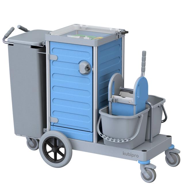 Carrello Kubi 5 Pro Big Foot grigio-azzurro