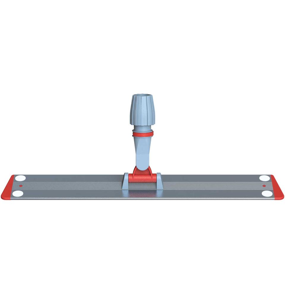 Telaio scopatura a umido Alu-Tech 50 cm rosso con pad