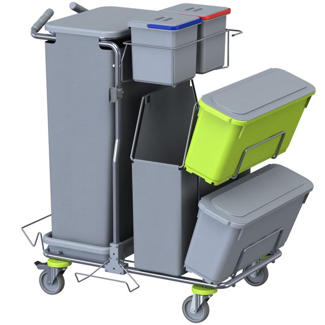 Carrello Smart 3 Top grigio lime