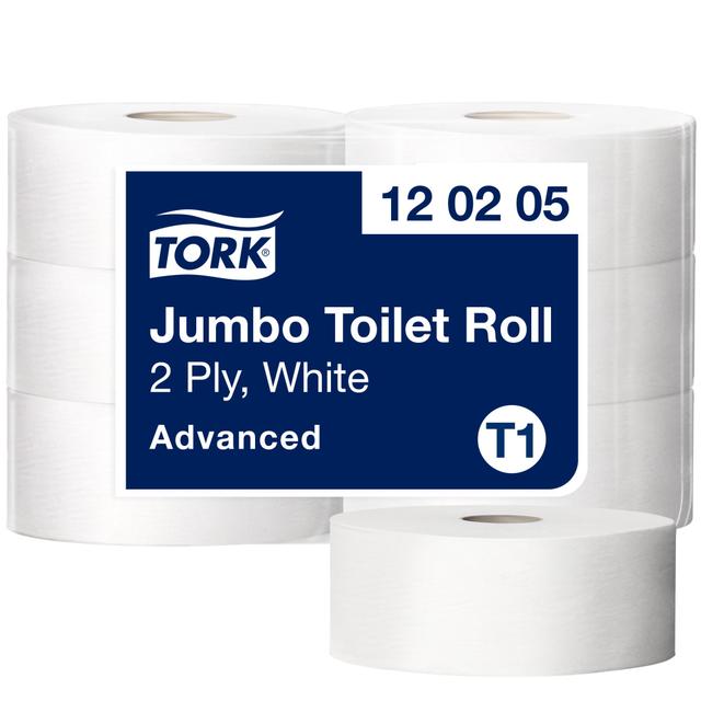 Carta igienica maxi jumbo Tork Advanced 2v 360 m T1 ct 6 pz ES