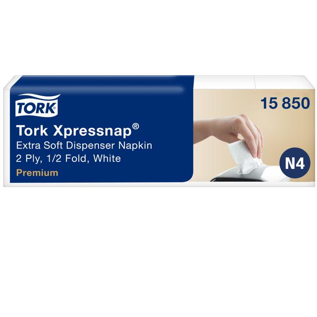 Tovagliolo Tork Premium intercalato 2v p.1/2 21,6x16,5 N4 8x1000 pz ES