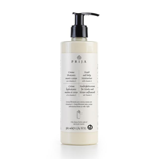 Crema idratante mani e corpo Prija ml 380 pompa svitabile 18 pz