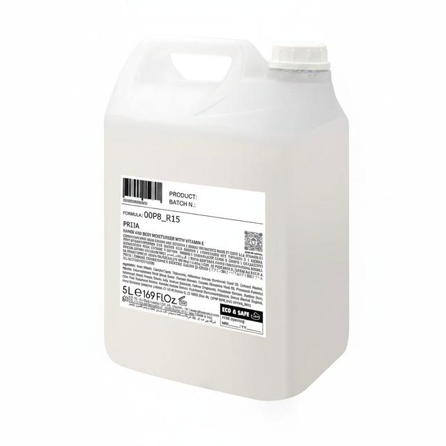 Crema idratante mani e corpo tanica 5 lt Prija - ct 2 ta