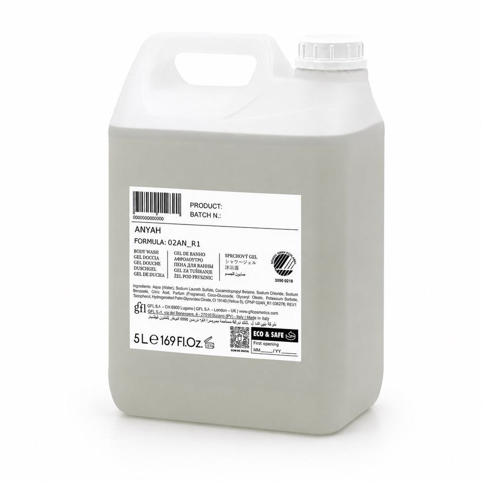 Gel Doccia 5 lt Anyah - ct 2 ta Ecolabel