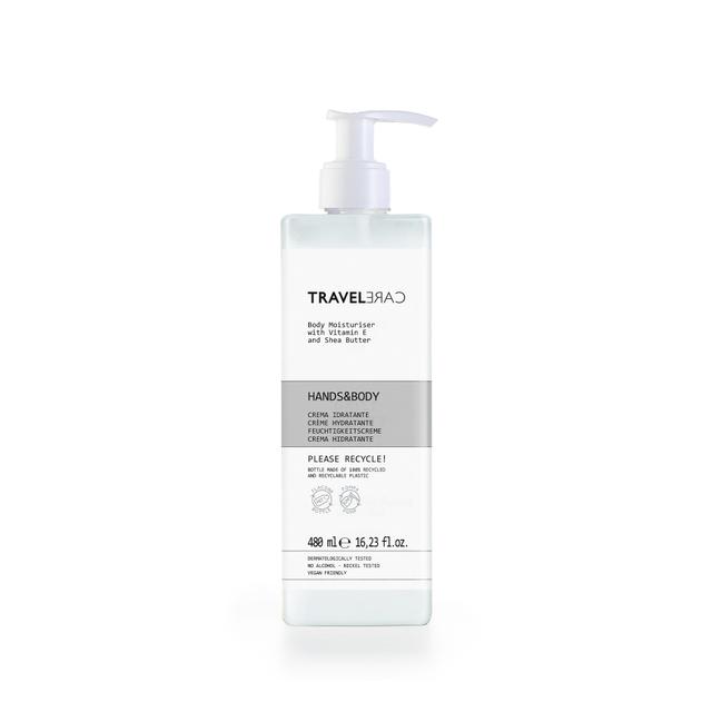 Crema corpo 480 ml pompa svitabile Travel Care 18 pz