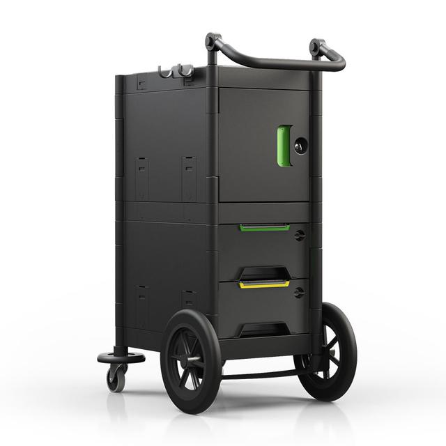 Carrello Brix Climber Black - chiuso ruote XL