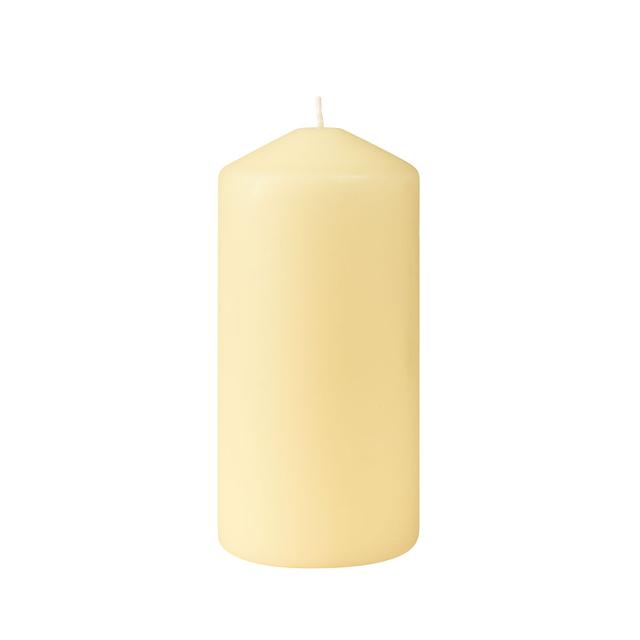 Candela pillar opaca 150 mm d.70 mm crema 50h - 6 pz x cf - 2 cf x ct