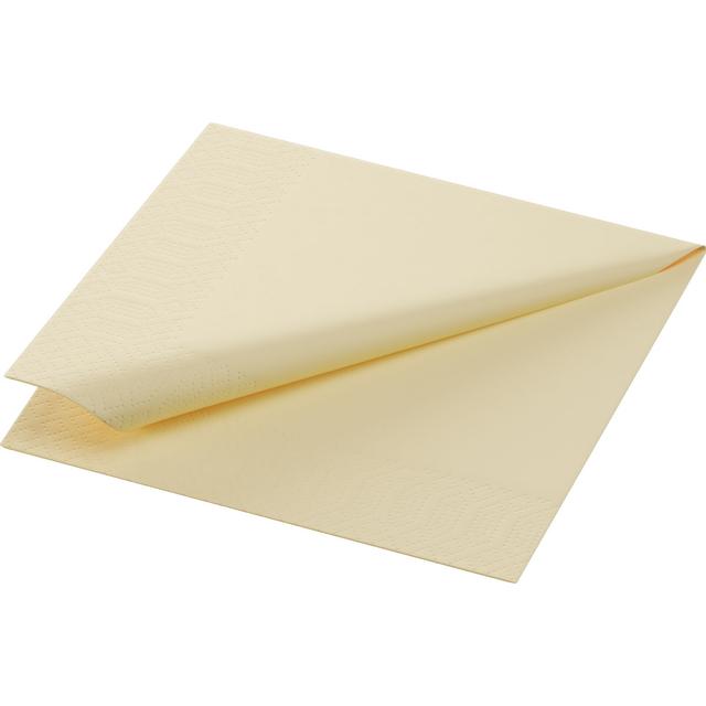 Tovagliolo cellulosa 24x24 crema 3v - 250 pz x cf - 8 cf x ct