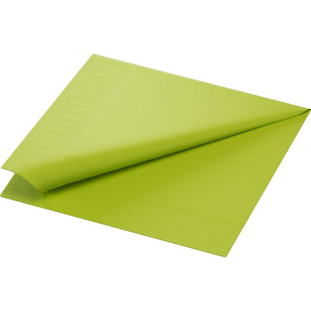 Tovagliolo cellulosa 2 veli 40x40 cm kiwi - 125 pz x cf - 10 cf x ct