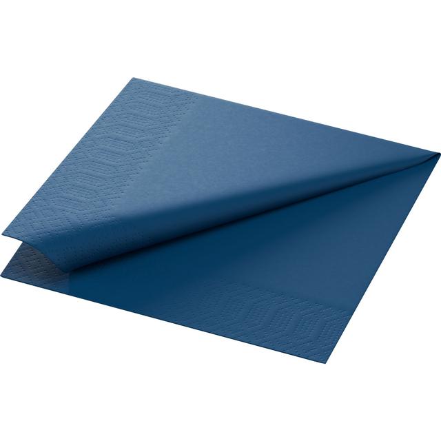 Tovagliolo cellulosa 2v 33x33 cm blu scuro - 125 pz x cf - 16 cf x ct