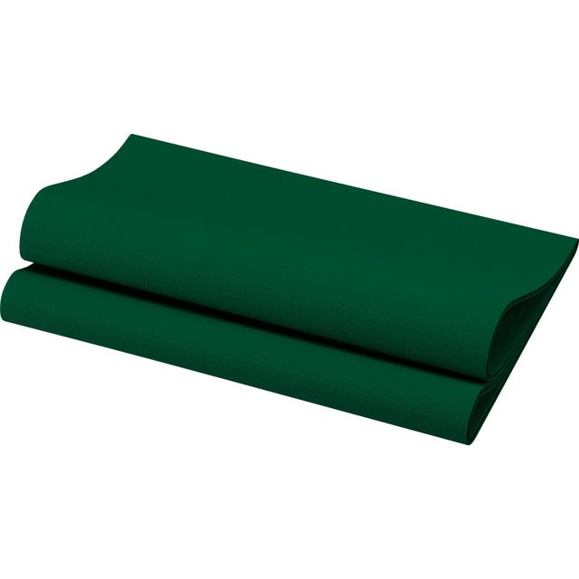Tovagliolo BIO Dunisoft 40x40 cm verde scuro - 60 pz x cf - 6 cf x ct