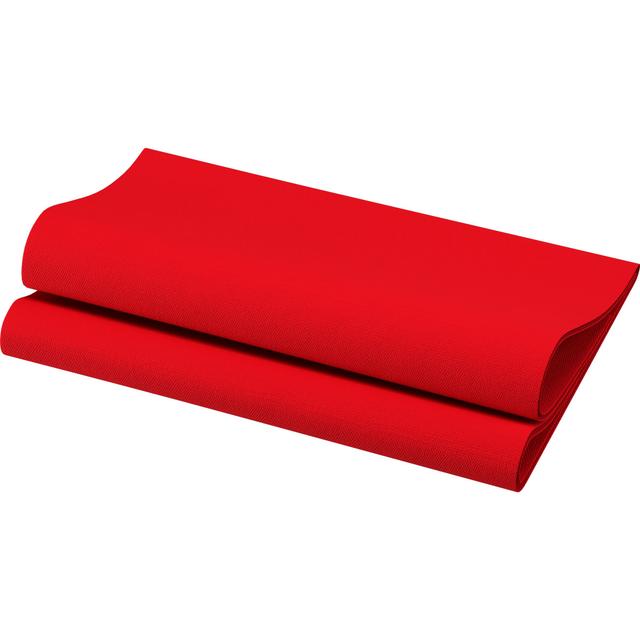 Tovagliolo BIO Dunisoft 40x40 cm rosso - 60 pz x cf - 6 cf x ct