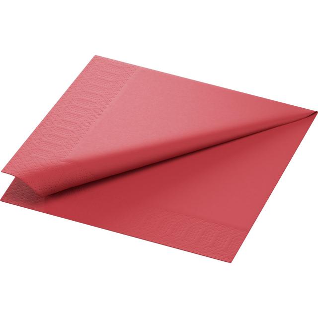 Tovagliolo cellulosa 3v 40x40 cm bordeaux - 250 pz x cf - 4 cf x ct