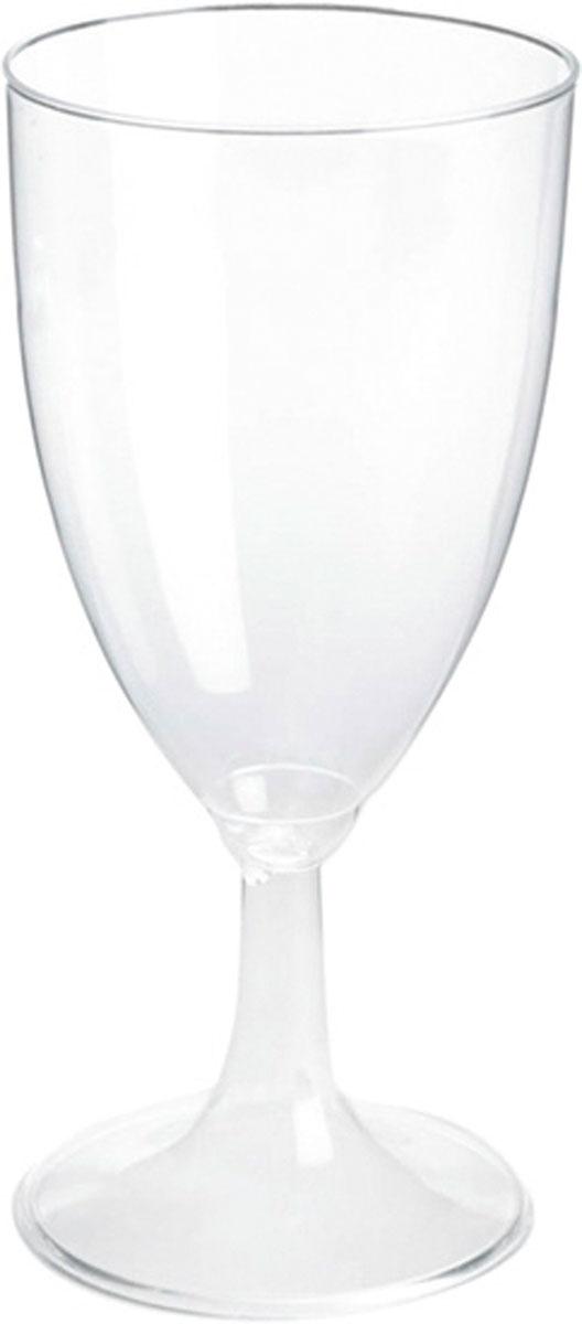 Bicchiere da vino (un solo pezzo) 23 cl Trasparente - 18 pz x cf - 6 cf x ct