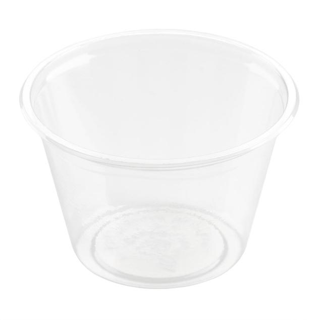 Coppetta condimento PLA trasp. 120 ml 2500 pz - 10x250 ES