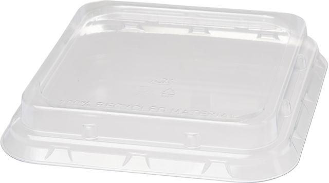 Coperchio 100% rPET trasp. per scat.quadrata 177006 - 40 pz x cf - 8 cf x ct ES