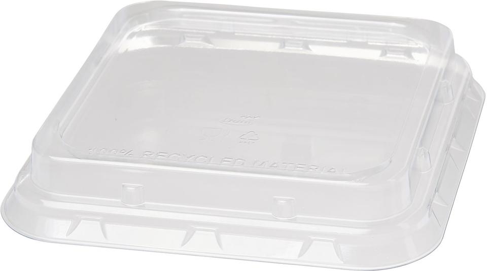 Coperchio 100% rPET trasp. per scat.quadrata 177006 - 40 pz x cf - 8 cf x ct ES