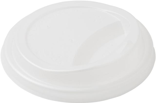 Coperchio CPLA Bianco per tazza Sweet 16x50 - 50 pz x cf - 16 cf x ct