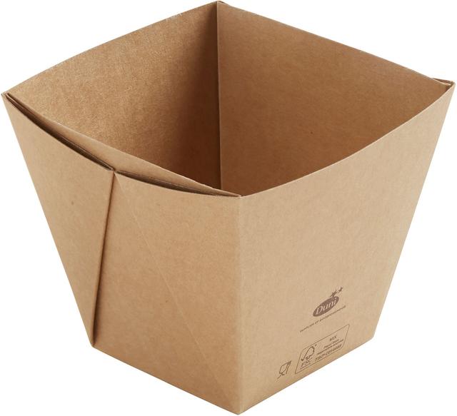 Scatola Viking Cube High 820 ml PLA marrone pz.300 ES