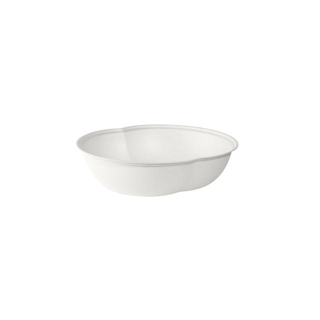 Ciotola Atlantis bagassa 500 ml bianco 160x149x45 mm - 50 pz x cf - 8 cf x ct