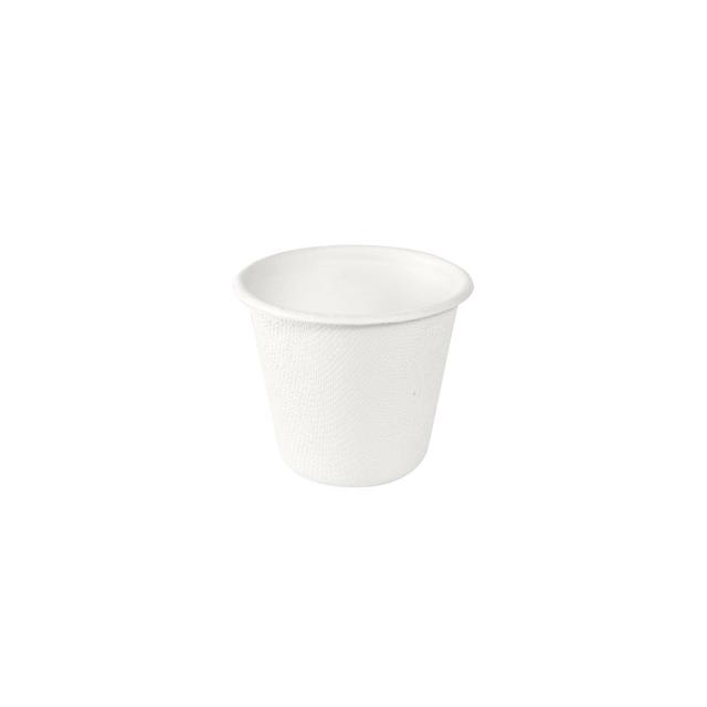 Coppetta condimento bagassa bianco 85ml 1-Scomp - 150 pz x cf - 10 cf x ct ES