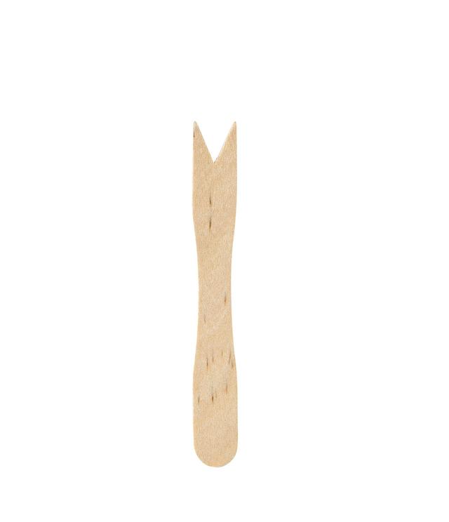 Forchetta patate fritte Petit 8,5 cm Naturale - 1000 pz x cf - 5 cf x ct