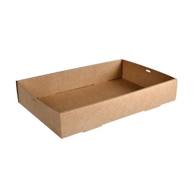 Glance Catering Tray Large 450x31x80 Marrone 1-Scomp - 50 pz x cf