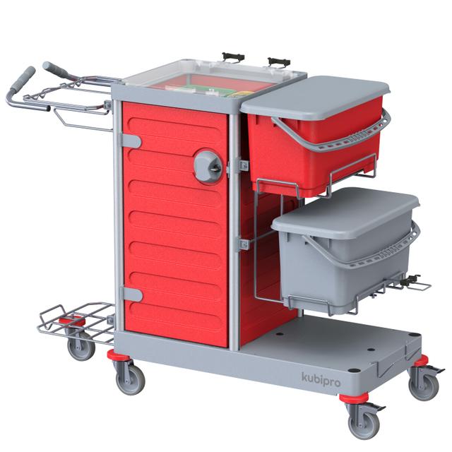 Carrello Kubi 3.1 grigio/rosso