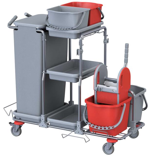 Carrello Smart 6 Top grigio rosso