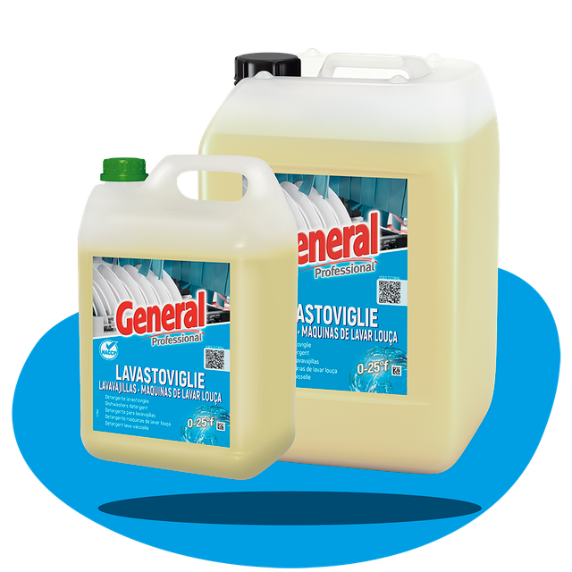 Detergente lavastoviglie General PRO acque dolci e medie 6 kg - 4 Ta x ct