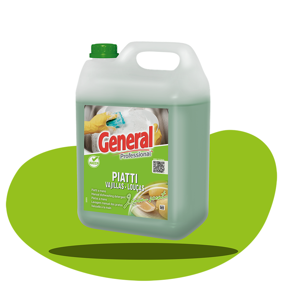 Detergente piatti a mano limone General PRO 5 kg - 4 Ta x ct