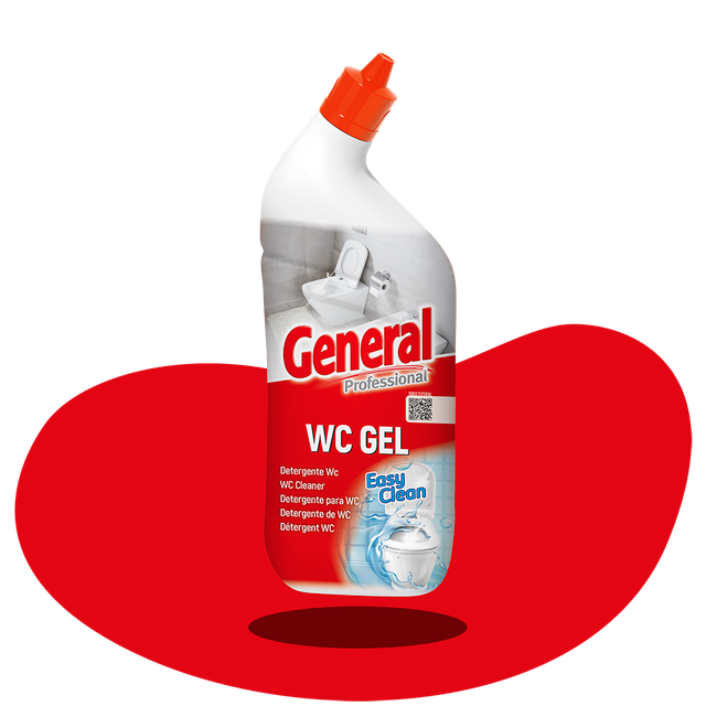 Detergente disincrostante WC Gel General PRO 750 ml - 12 Fl x ct