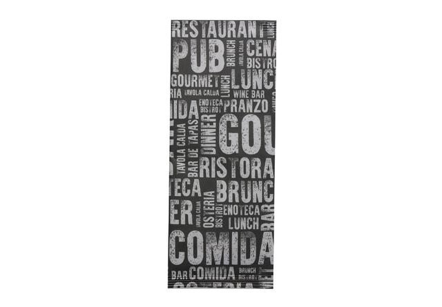 Busta porta posate cellulosa Gourmet 25x11 cm - 125 pz x cf - 8 cf x ct