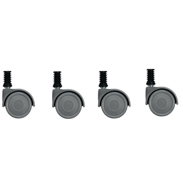 SET 4 RUOTE PER SECCHIO 22 L