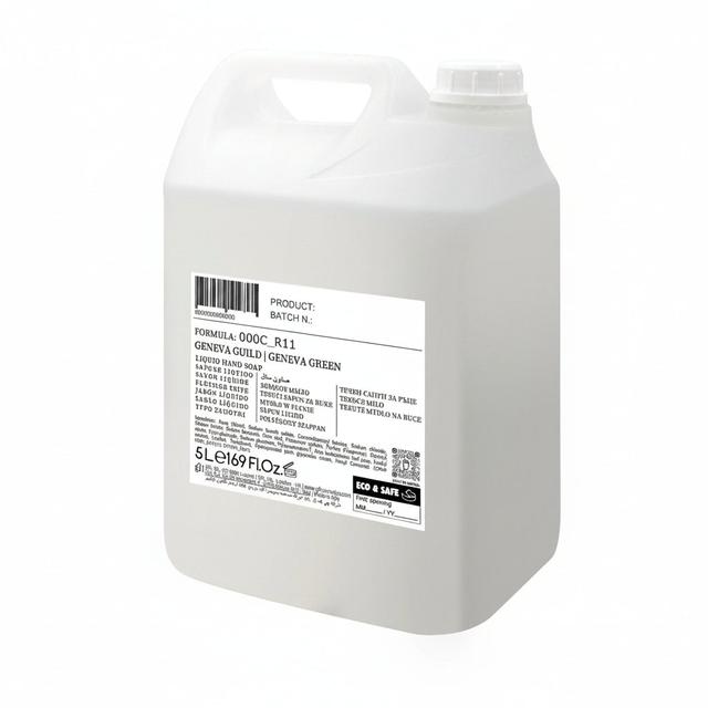 Sapone liquido Geneva guild green travel care 5 lt - ct 2 ta