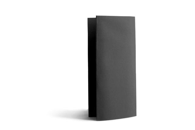 Tovagliolo BIO Dunisoft 40x40cm Nero piega 1/8 - 1000 pz x ct